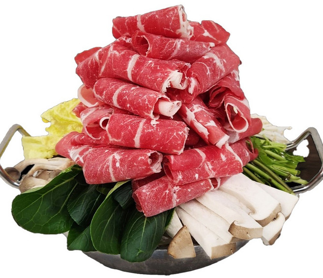 칸트푸드 샤브샤브 칼국수 밀키트 2~3인분 캠핑 푸드 간편조리식품 밀푀유나베, 2kg, 1세트