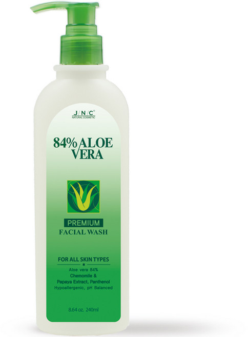 JNC 알로에베라 84%알로에베라 프리미엄 훼이셜워시, 240g, 1개