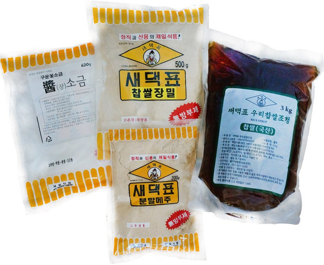 새댁표 고추장 2근 세트 담그기 (고춧가루제외) 분메 고추장샘, 620g, 1개