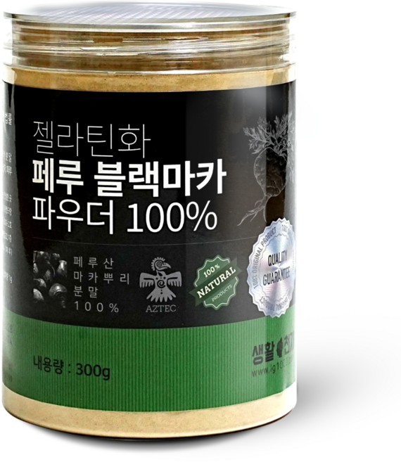 페루산 골드 마카 루트 분말 5개월분 가루 페루의 산삼 아르기닌 maca, 1개, 300g