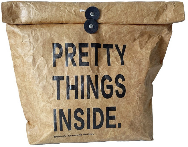 가나다라 끈조절 크래프트 보온보냉 런치백