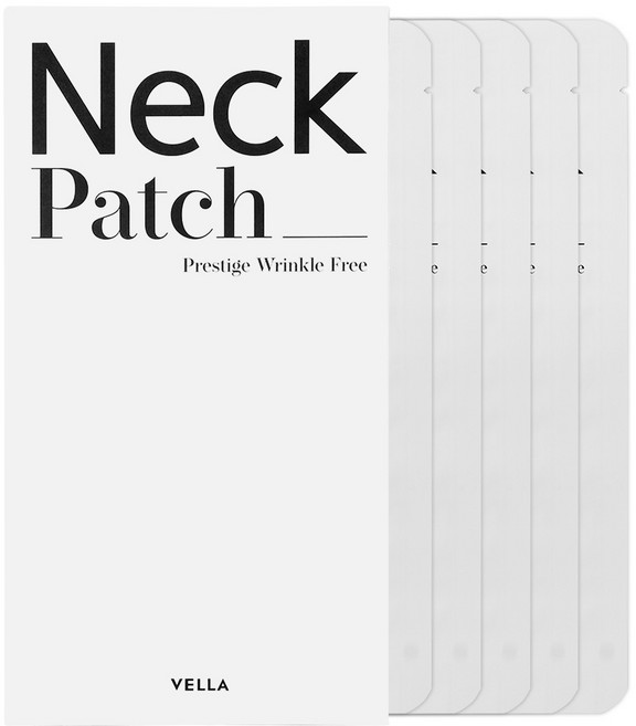 벨라 프레스티지 링클 프리 넥 패치, 5개입, 1개