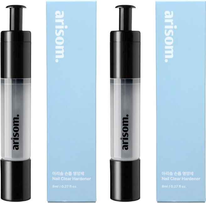 1+1 아리솜 손톱 영양제 강화제, 2개, 8ml