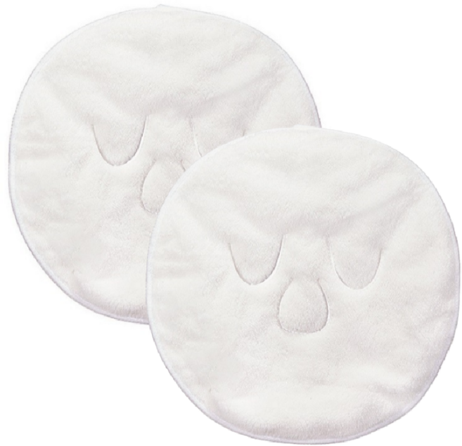 [1+1] 키넬 페이스 스팀타올 극세사 얼굴찜질 타올 피부보습, 1세트