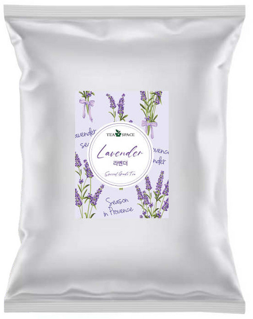 [티스페이스] 프리미엄 라벤더 허브차 대용량 1kg 카페용 업소용, 1개입, 1개
