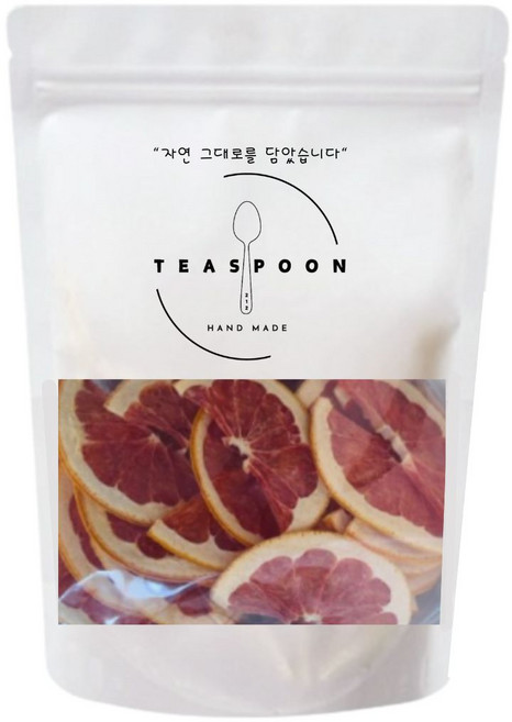 건조과일 자몽칩 100% 반달컷 디톡스 카페용 대용량 데코용, 2개, 100g
