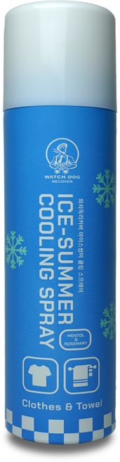 바디 멘톨 쿨링스프레이 아이스썸머 와치독리커버 로즈마리향, 1개, 150ml
