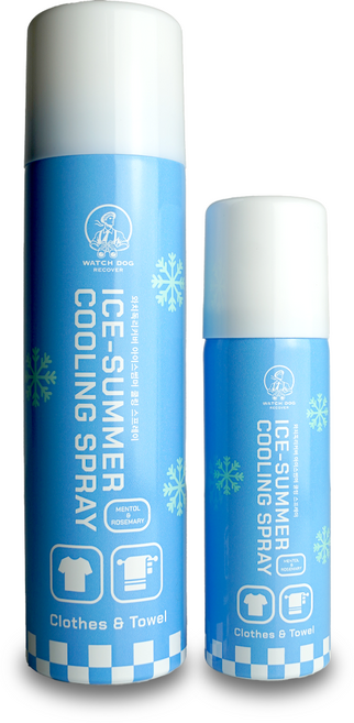 1+1 멘톨 쿨링스프레이 아이스썸머 와치독리커버 로즈마리향 (60ml+150ml), 1개