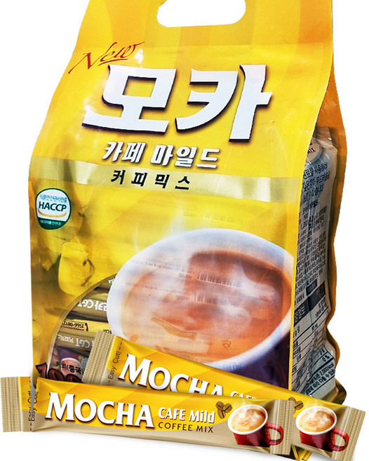 모카씨엔티 모카 카페 마일드 커피믹스, 12g, 100개입, 4개