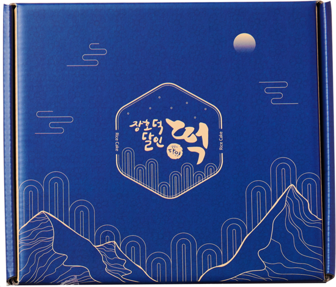 장호덕 달인떡 개별포장 15개입 찹쌀떡 1박스, 50g, 15개