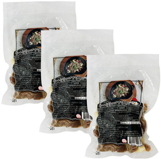 [인생건어물] 형기네 닭근위 볶음 250g 닭똥집 3개