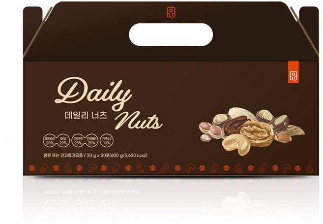 윤고집 데일리 너츠 견과세트, 1세트