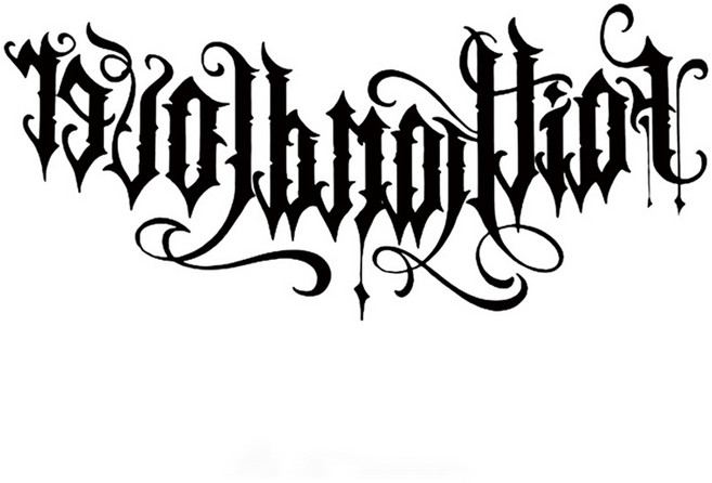 젤루나 레터링 부처 도깨비 용 호랑이 어깨 큰 헤나 문신 타투 스티커, 1개, T-210