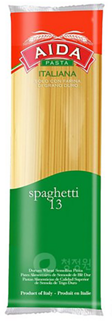 청정원 AIDA 스파게티, 500g, 4개
