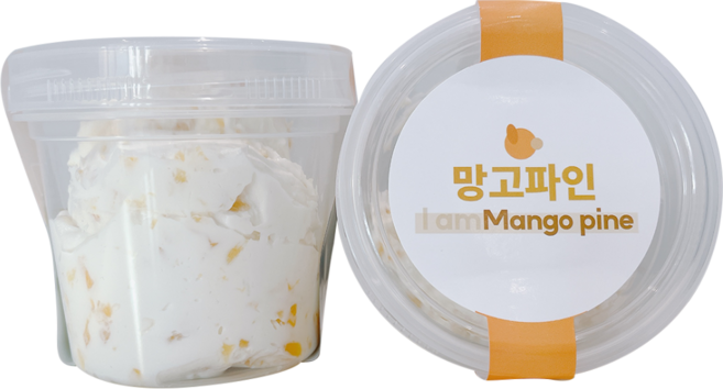 아이엠그라운드 수제 100% 꾸덕한 그릭요거트 10종 망고파인, 300g, 1개입, 1개