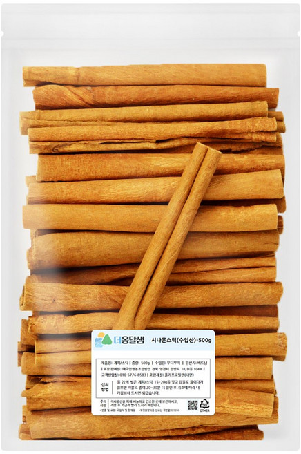 더옹달샘 선별완료 베트남산 시나몬스틱 500g 계피 뱅쇼 차, 1개입, 1개