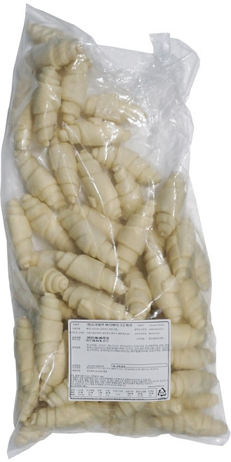 유러피안 미니 버터 크로와상 플러스 서울식품 크로와상 크로플 냉동 생지, 2개, 1.8kg