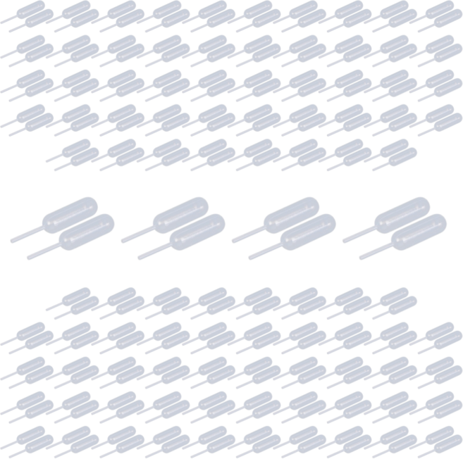 잇츠싱 다용도 플라스틱 스포이드, 200개, 1ml