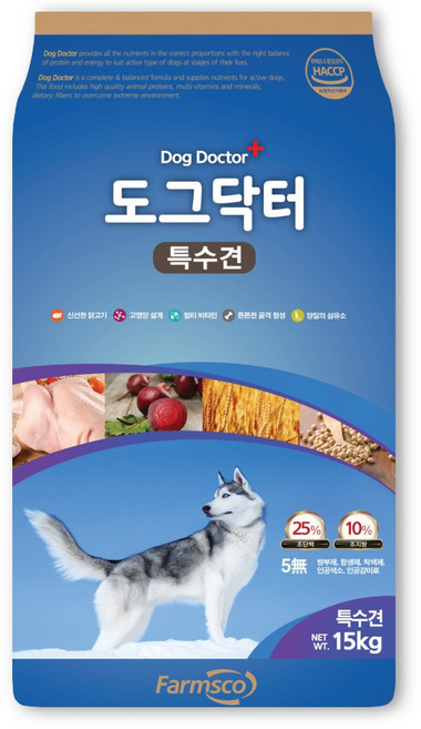 팜스코 도그닥터 특수견 15kg, 1개