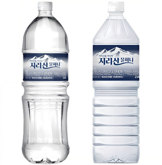 물하나 지리산 국산 생수, 2L, 24개