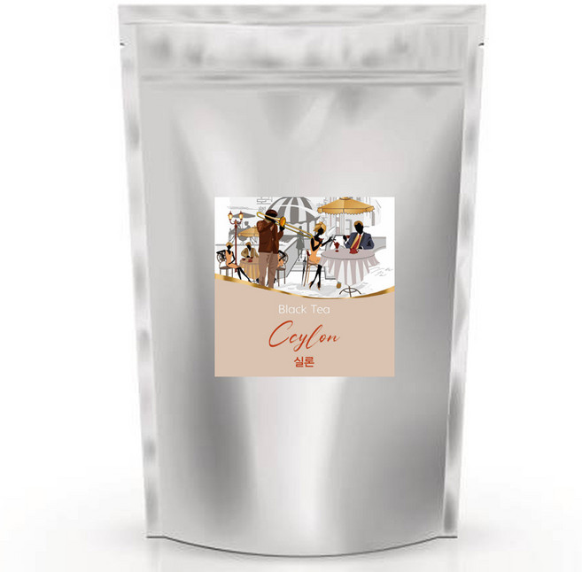 [티스페이스] 프리미엄 실론 홍차 대용량 100티백 카페용 업소용, 100개입, 1개, 100g