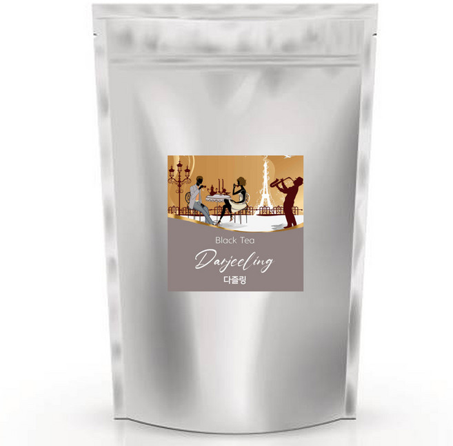 [티스페이스] 프리미엄 다즐링 홍차 대용량 100티백 카페용 업소용, 1g, 1개, 100개입