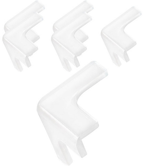 생활공식 모서리보호대, 투명, 6개