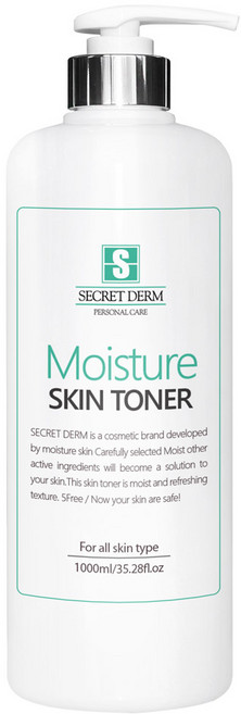 발롱뷰티 시크릿덤 모이스춰 스킨토너 (끈적임 없는스킨) 1000ml 스킨/토너/화장수, 1개, 1L