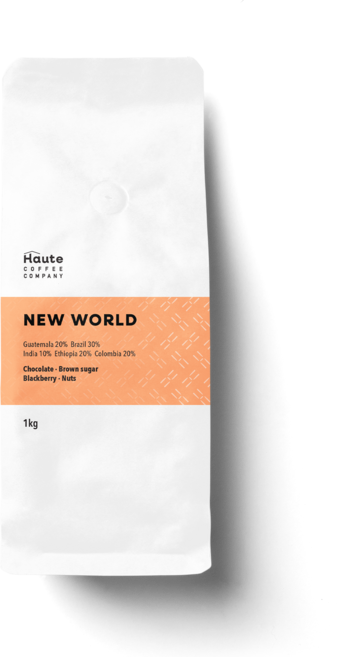 하우트커피 뉴월드 블렌드 고소한 커피 원두, 1개, 1kg, 홀빈(분쇄안함)