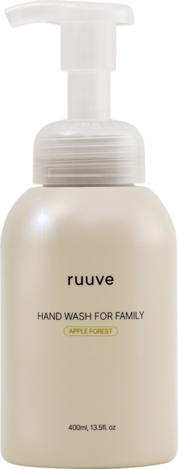 러베 유아 패밀리 핸드워시 애플 포레스트향, 1개, 400ml