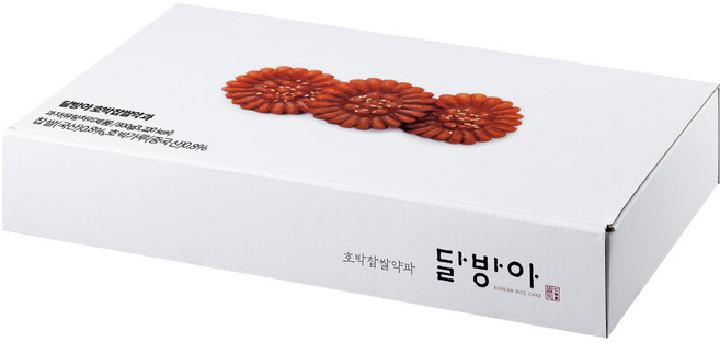 달방아 호박 찹쌀 약과 20p, 800g, 1개