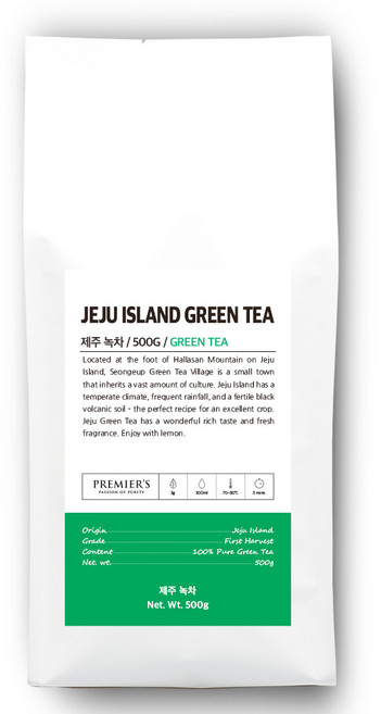 프리미어스 루즈티 제주 녹차, 500g, 1개, 1개입