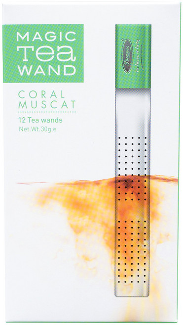 프리미어스티 실버 매직 티완드 코랄 머스캣 허브차, 2.5g, 12개입, 1개