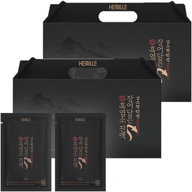 김소형 장어담은 흑염소 진액, 70ml, 60개