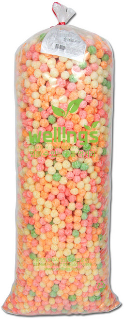웰링스 우리식품 업소용 대용량 뻥튀기 박스포장 앵두콘4kg, 1개, 4kg