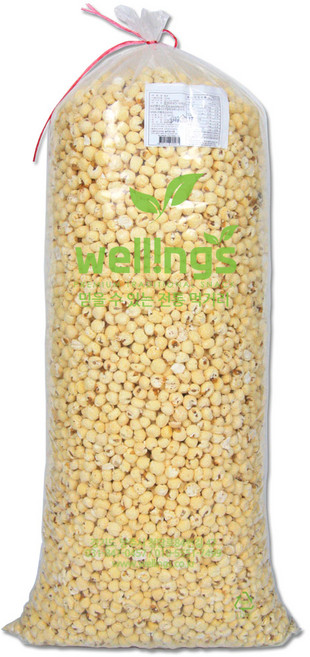 웰링스 우리식품 업소용 대용량 뻥튀기 박스포장 팝콘옥수수3.8kg, 1개, 3.8kg