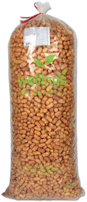 웰링스 우리식품 업소용 대용량 뻥튀기 박스포장 맛나콘4kg, 1개, 4kg