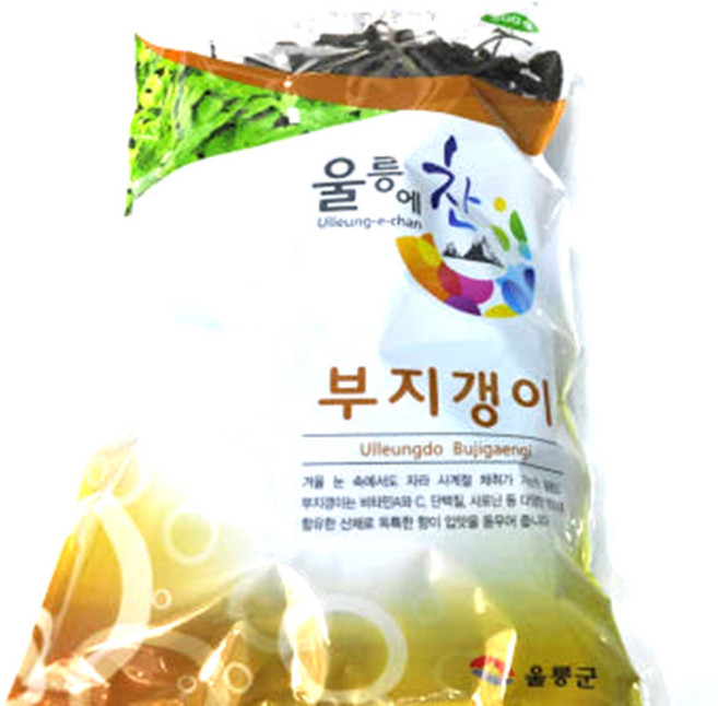 명이랑 울릉도 건부지갱이 나물 200g, 청정 제주 건 부지갱이 부지깽이 나물 200g 실중량, 1봉