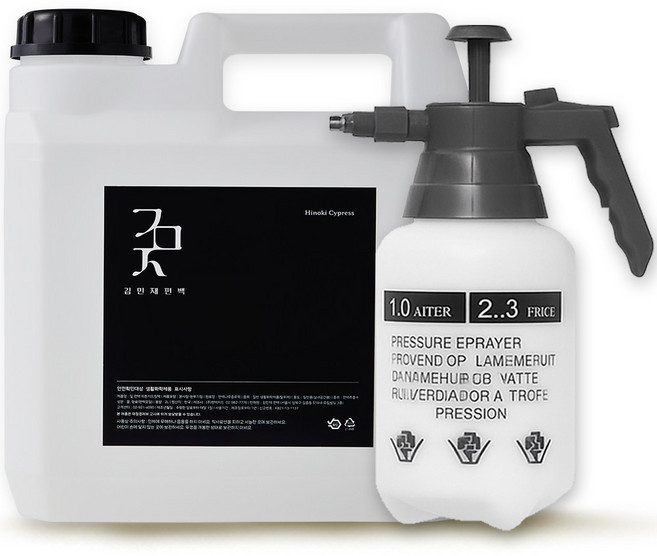 심재 피톤치드 편백수 스프레이 김민재편백 Tree 01, 1개, 10L