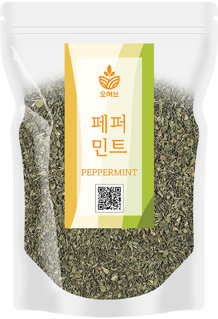 페퍼민트잎차 페퍼민트차 페퍼민트티 500g, 1개, 1개입