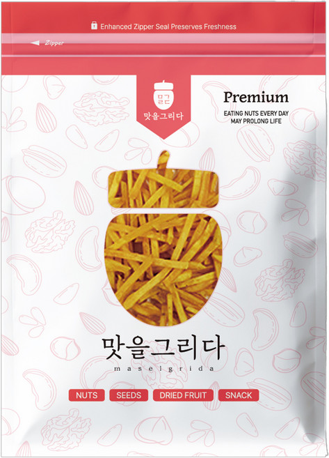맛을그리다 고구마스틱 300g, 1개