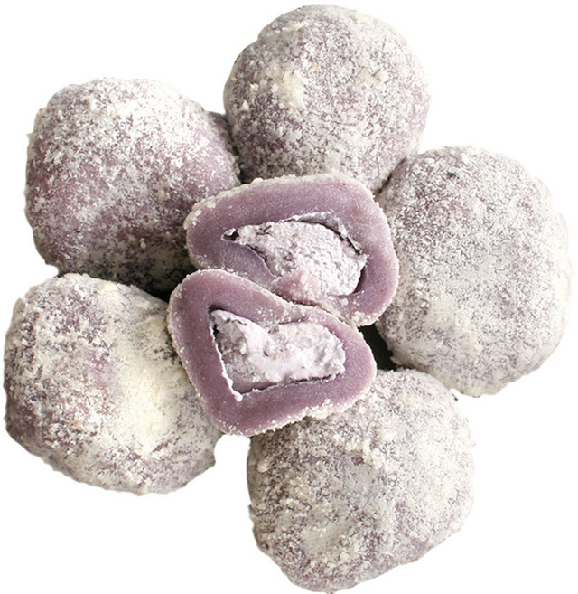 블루베리 생크림 찹쌀떡(50gx16개) 개별포장 선물용/간식, 1박스, 50g