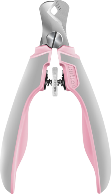 바비온 반려동물 안전 발톱깎이 85 x 140 mm, 핑크, 1개