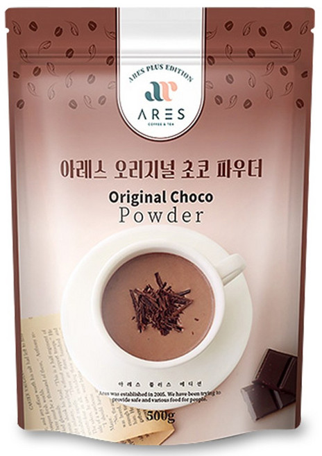 아레스 오리지널 초코파우더 500g 20개, 1개입