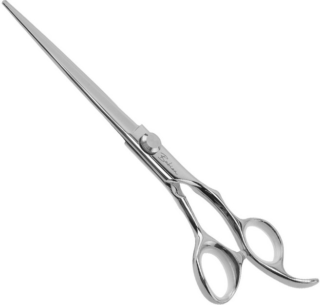 바비온 반려동물 EL 7 일자 미용가위 19.5 x 5.4 cm, 1개