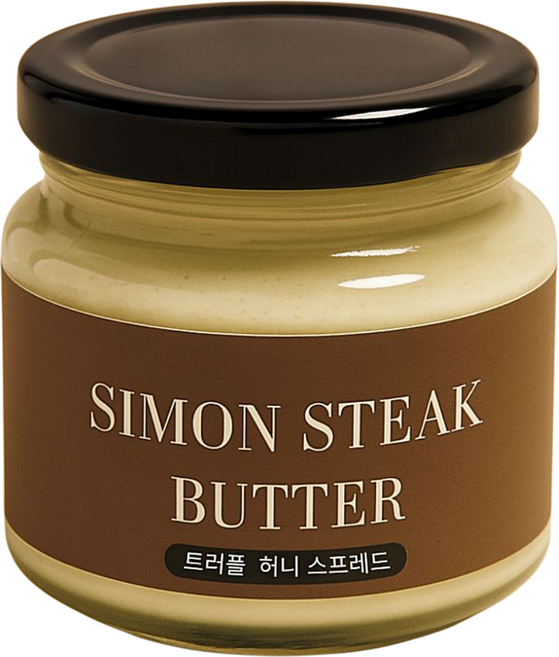 사이먼스테이크 트러플 허니 스프레드 버터 잼, 2개, 130g