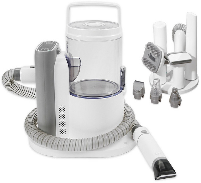 럽마이펫 PRO 시즌3 강아지 고양이 바리깡 털밀기 셀프 미용 이발기 4중필터 UV-C 브러시 2L, 1개, 화이트