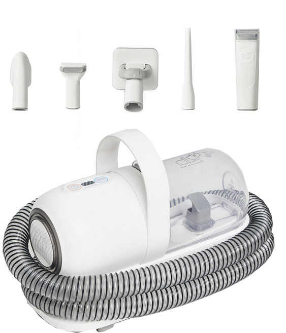 럽마이펫 반려동물 스마트 진공 미용기, LMP-88, 화이트, 1개