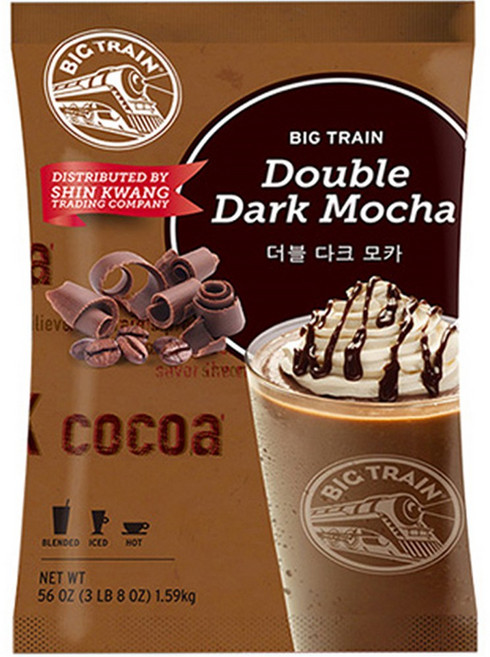 빅트레인 더블 다크모카 파우더, 1.59kg, 2개, 1개입, 1.59kg