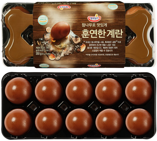 가공란 1위 국내산 참나무 훈연 훈제란 맥반석 구운란 20구 쫄깃탱글 찜질방 계란 간식, 훈제란 20구, 1개